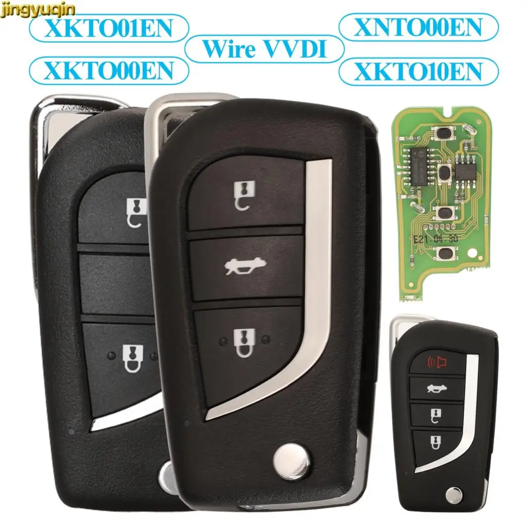 Jingyuqin проводной VVDI2 мини-ключ инструмент для Toyota Xhorse XKTO01EN/XKTO00EN/XNTO00EN/XKTO10EN