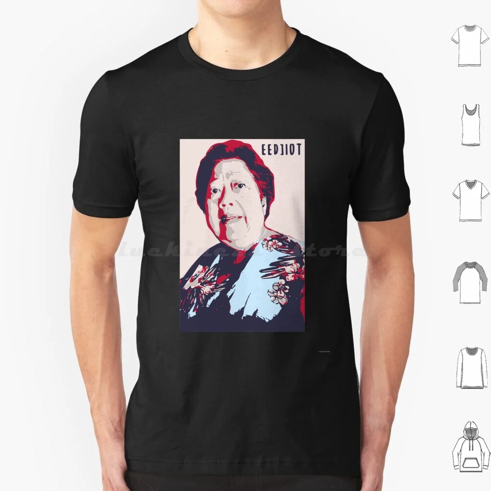 Eedjiot! Футболка для мужчин и женщин хлопковая рубашка с принтом Eedjiot Mama Lulu Otakoyakisoba