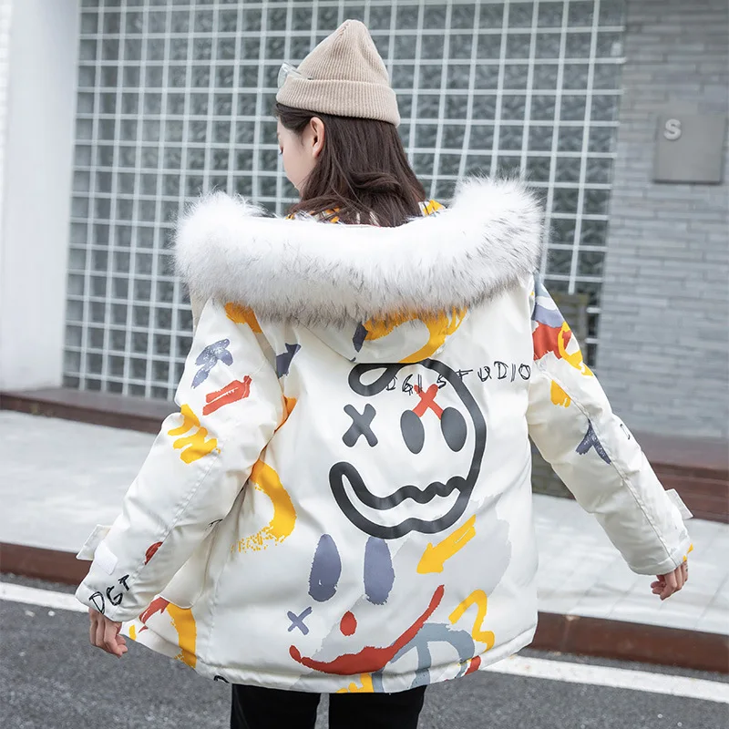 2021 New Arrivals Winter Down Jacket Men Thickening Trend White Duck Down Hot-selling Couple Down Parkas Winter Jacket Men
