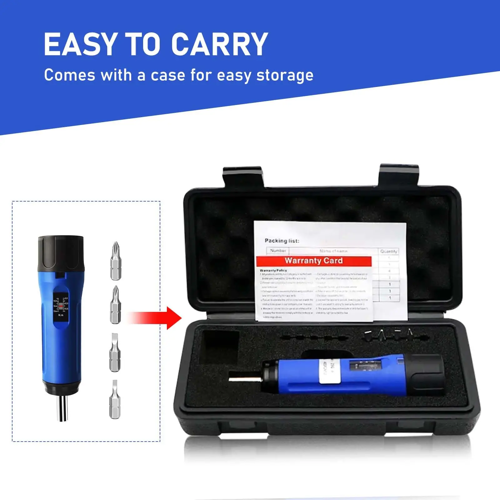 Набор динамометрических отверток GOYOJO 1/4 дюйма для ремонта велосипеда