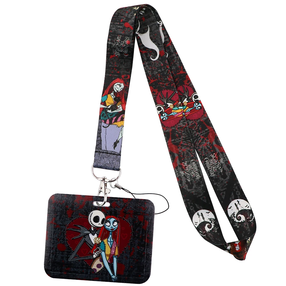 YQ199 шнурок Кошмар перед Рождеством ремешок на шею для телефона ключей ID бейджей