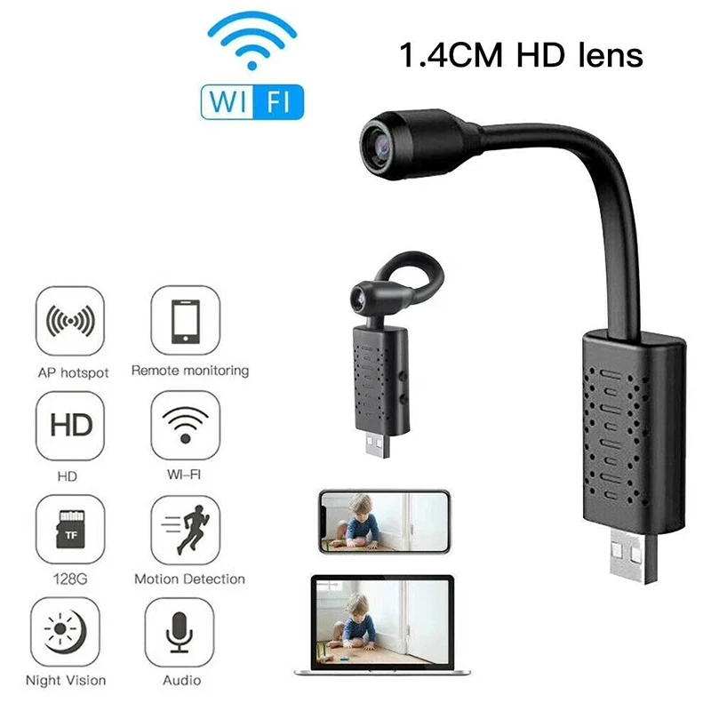 Умная USB-камера видеонаблюдения 4K HD 1080P P2P |