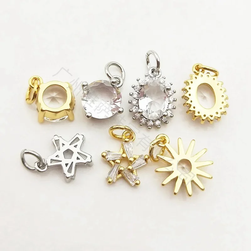 Ювелирные аксессуары сделай сам микроинкрустированный цирконием капельная