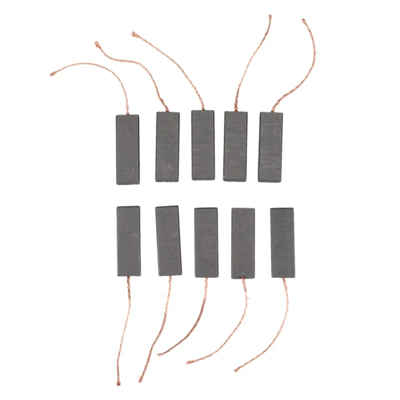 

10Pcs Replacement Carbon Brushes For Siemens Drum Type Washing Machine Parts 5X13.5X40mm