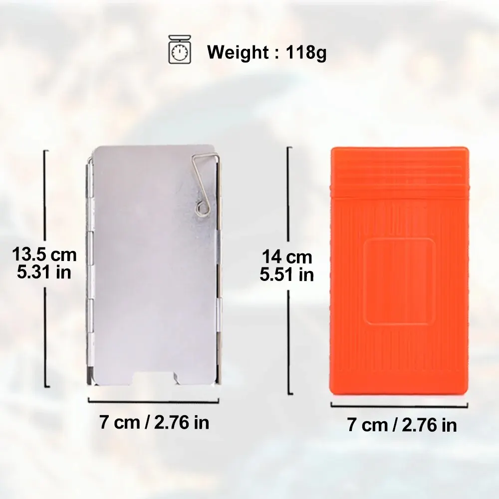 Портативная походная плита из алюминиевого сплава