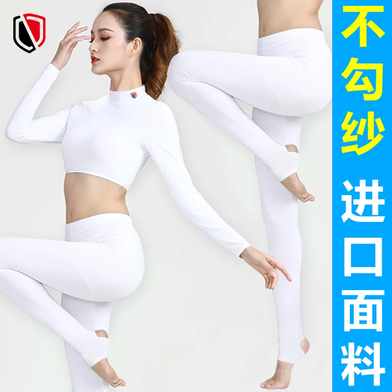 Golf toe pants ice silk sunscreen coat suit women's long sleeve bottoming shirt nine pants