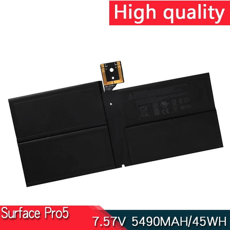 

New G3HTA038H 7.57V 5940mAh 45Wh Battery For Microsoft Surface Pro 5 1796 Tablet PC DYNM02