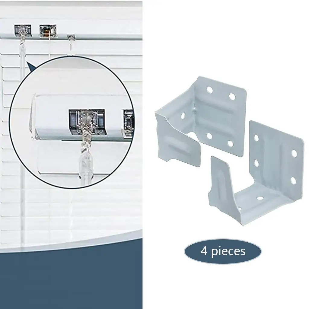 4 шт. прочные крепления для беспроводных жалюзи
