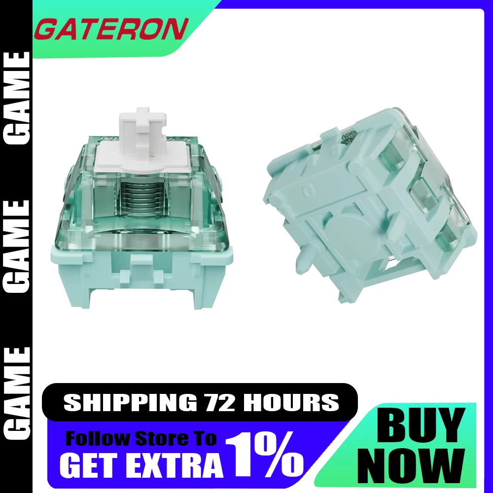 Магнитный Jade Pro переключатель Gateron HIFI низкая задержка для механической