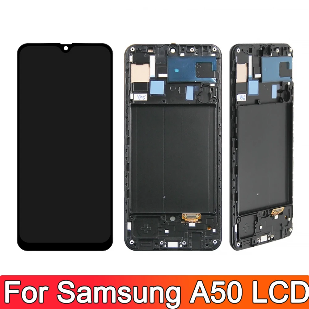 100% протестированный для Samsung A50 SM-A505FN/DS A505F/DS A505 ЖК-дисплей сенсорный экран