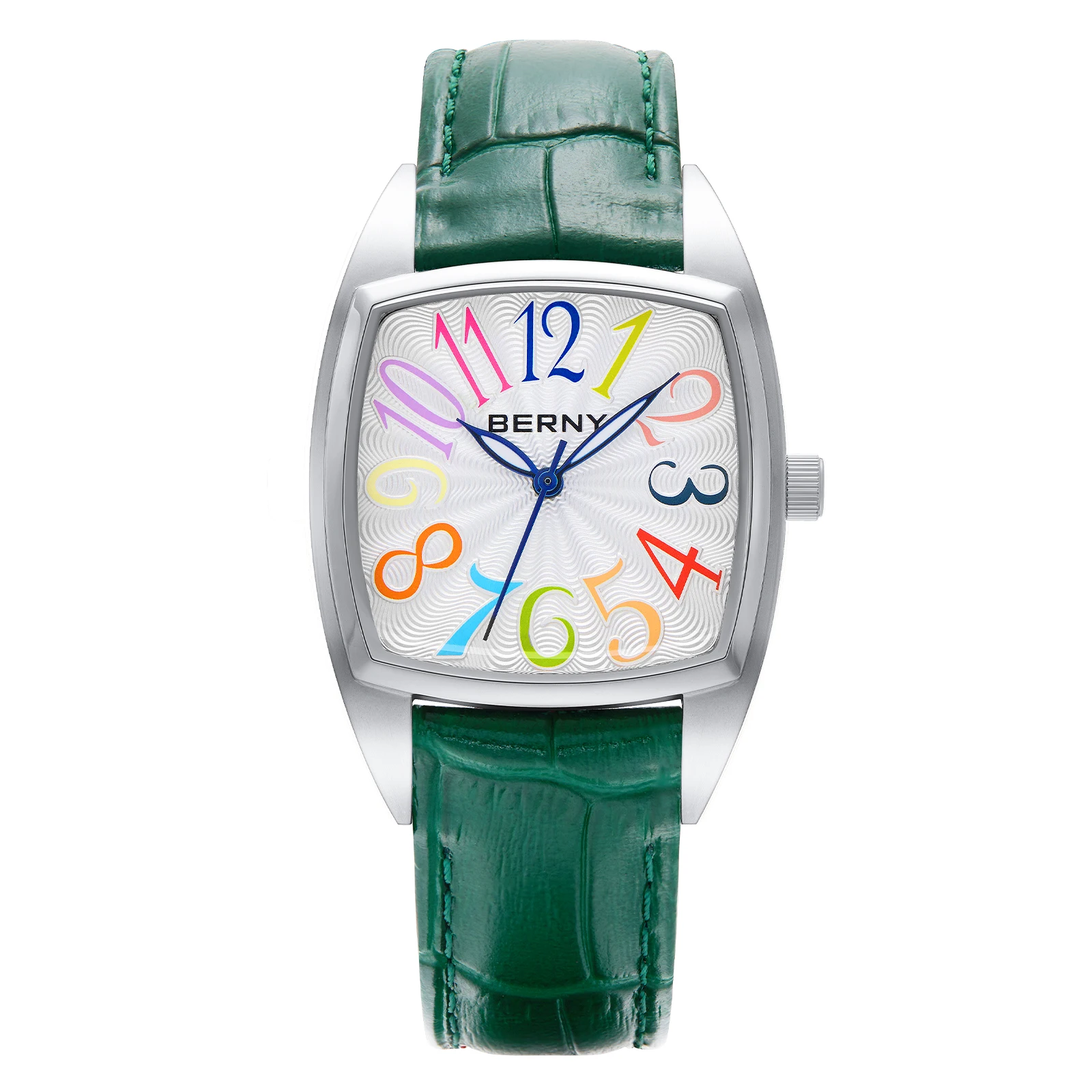 Часы BERNY для женщин элегантные повседневные S/S кожаный ремешок квадратные