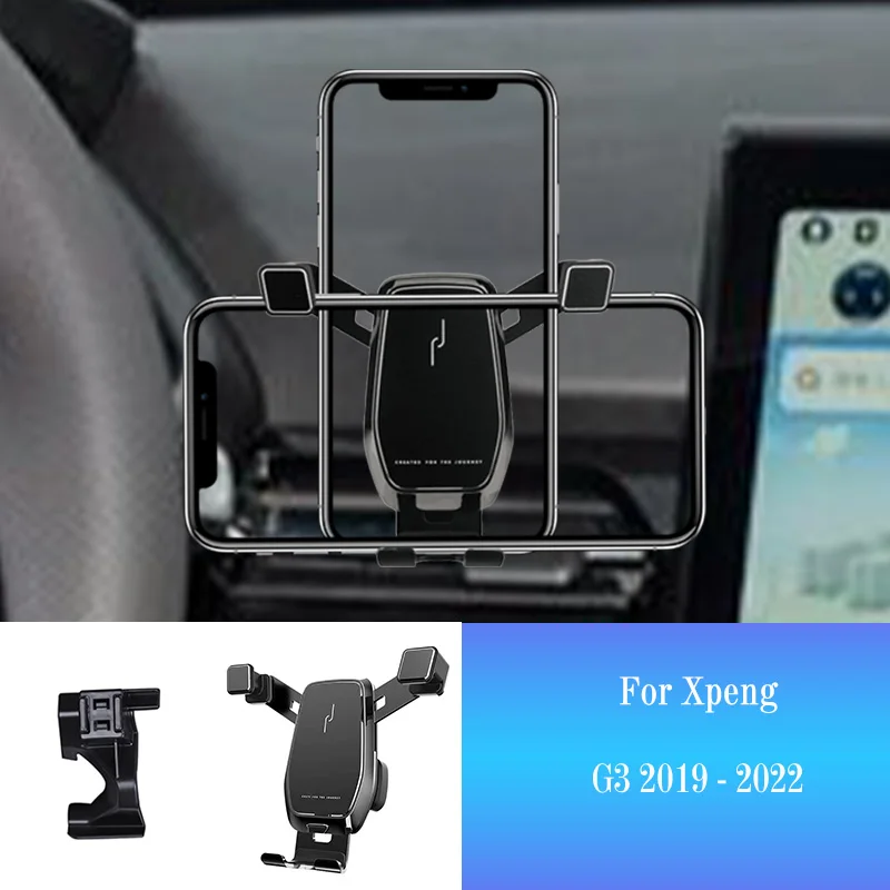 

Автомобильный держатель для смартфона XPeng G3 2019-2022, кронштейн для стайлинга автомобиля, Поворотная подставка для GPS, автомобильные аксессуар...