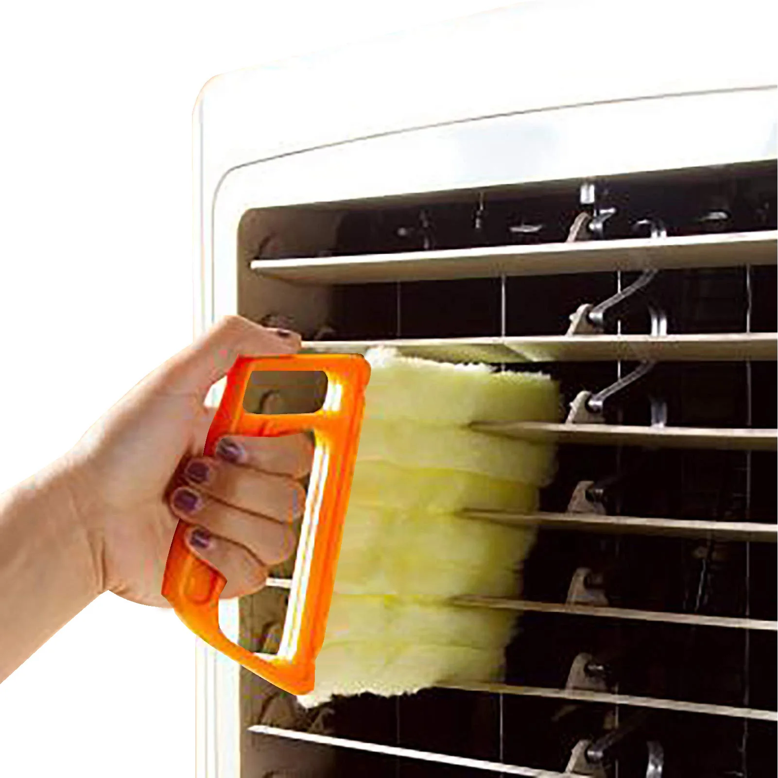 

Портативная щетка для мытья окон, моющиеся домашние инструменты, кухонные аксессуары, венецианские шторы из микрофибры, полезные инструмен...