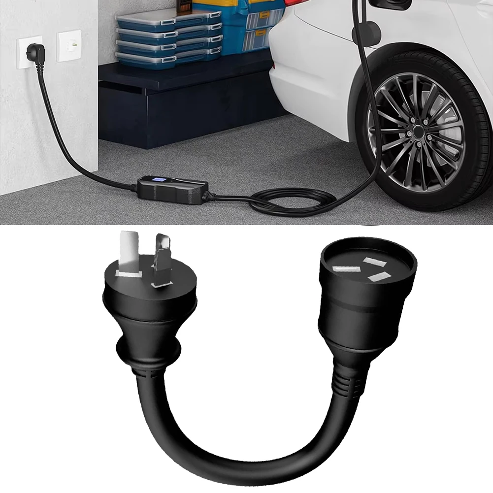 20 см кабель-адаптер для зарядки от 15 А до 10 черный автомобильный адаптер 16