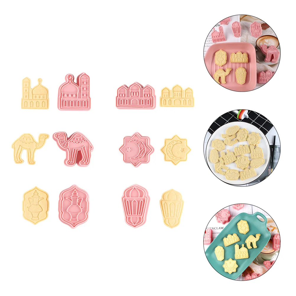 

Silicone Candy Molds Moon Star Cake Biscuit Cutters Eid Mubarak Baking Tools Chocolate Unique Cookie