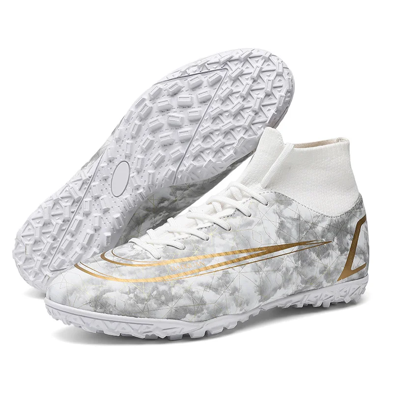 

Harland Football Boot Cleats Original Outdoor Long Spike Chuteira Society Studded Soccer Shoes Wholesale Futsal Training Sneaker