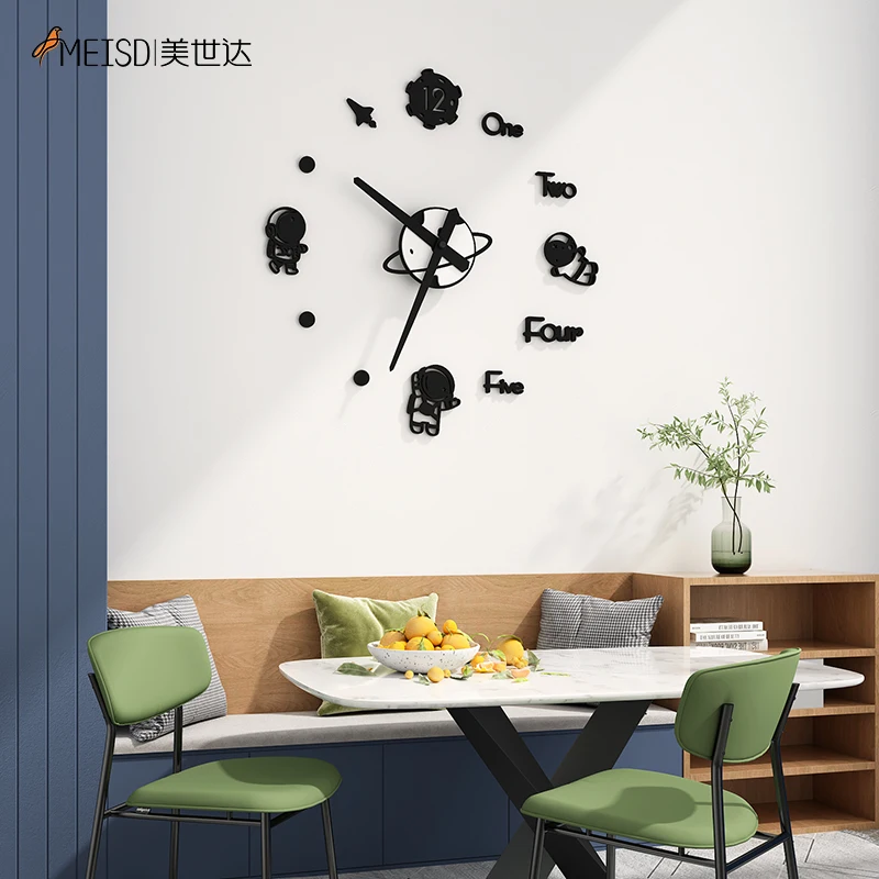 часы Настенные MEISD с наклейками на кухню креативное украшение для подростковой