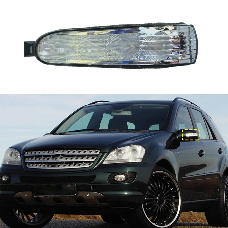 Автомобильное зеркало заднего вида указатель поворота для Mercedes Benz ML350 500ML55 AMG 02-05