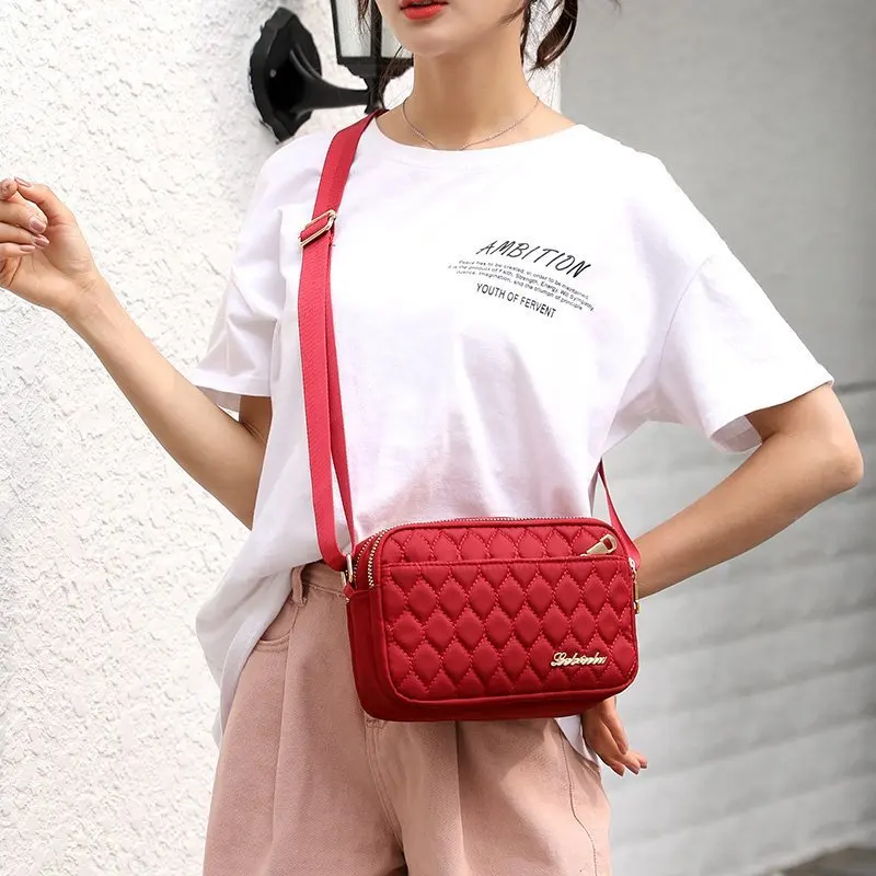 New Balloon Mobile Crossbody Bags For Women Fashion Women Shoulder Bag Cell Phone Pouch With Headphone Plug 3 Layer Wallet