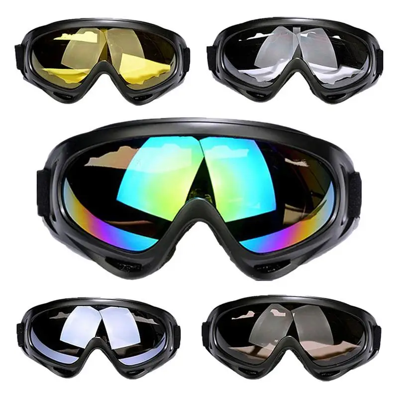 

1 Pcs Winter Windproof Skiing Glasses Goggles Outdoor Sports CS Glasses Ski Goggles UV400 Dustproof Moto Cycling Sunglasses