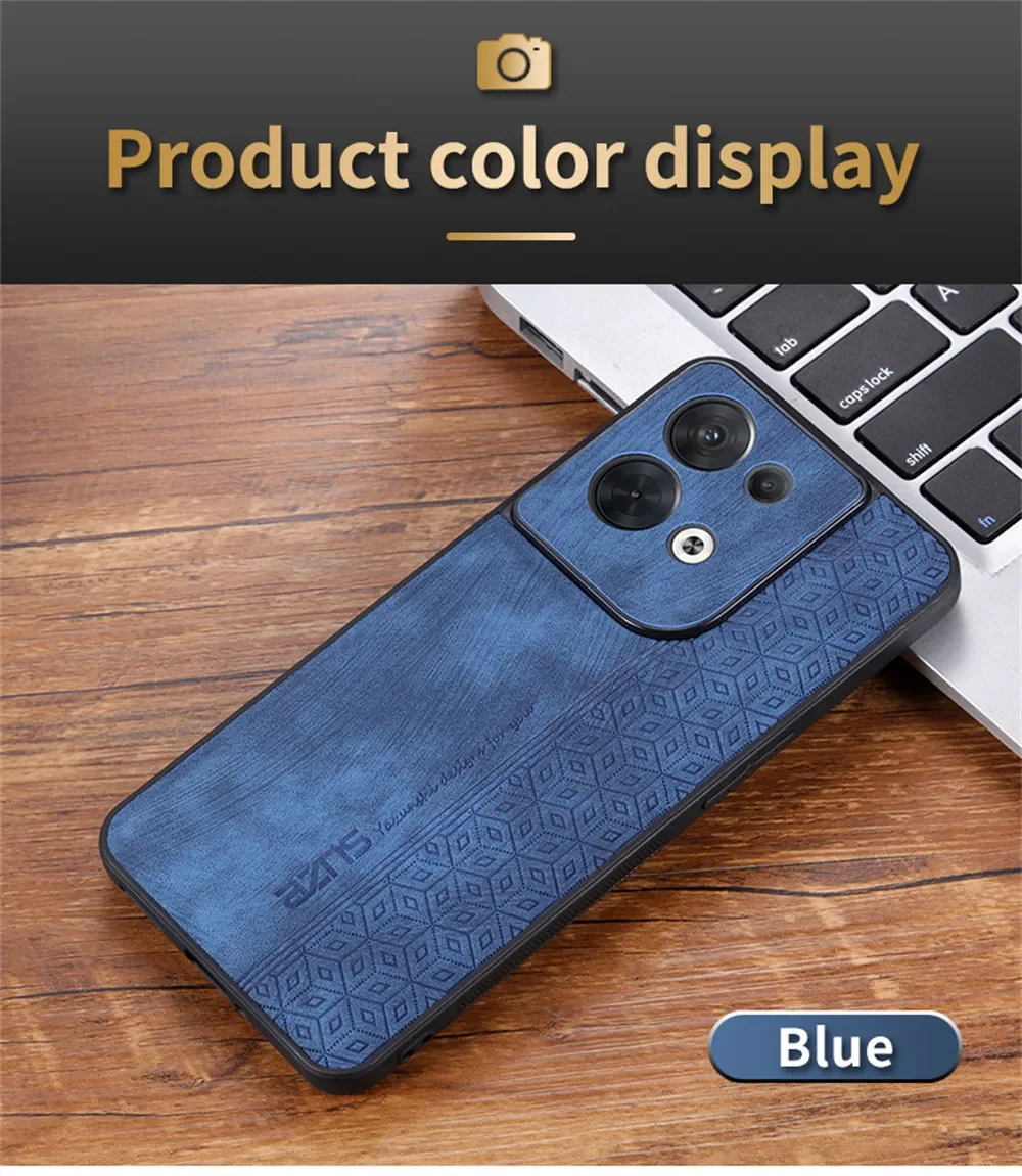 Для Oppo Reno 7z 8 Lite 10 Pro 8T A77 A98 A58 A78 4G F23 F21S 5G Find X5 задняя крышка противоударный чехол для