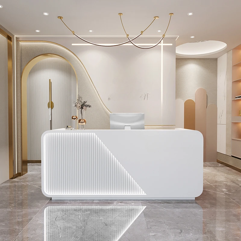 Современный салон красоты Arc Женский магазин одежды кассир стойка регистрации