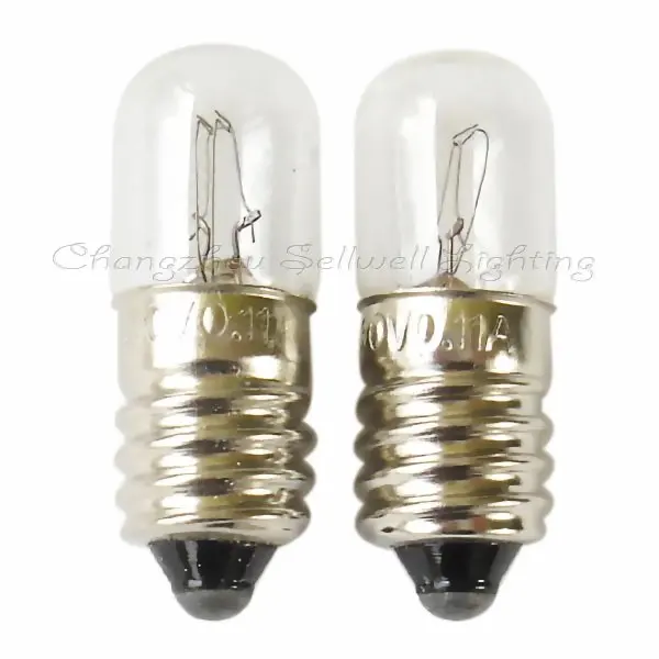 Free Shipping 30v 0.11a E10 T10x28 New!miniature Bulb Lamp A327