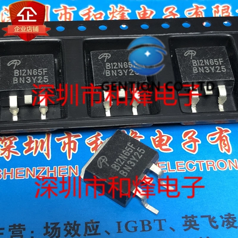 

10PCS B12N65F AOB12N65F TO-263 650V 12A in stock 100% new and original