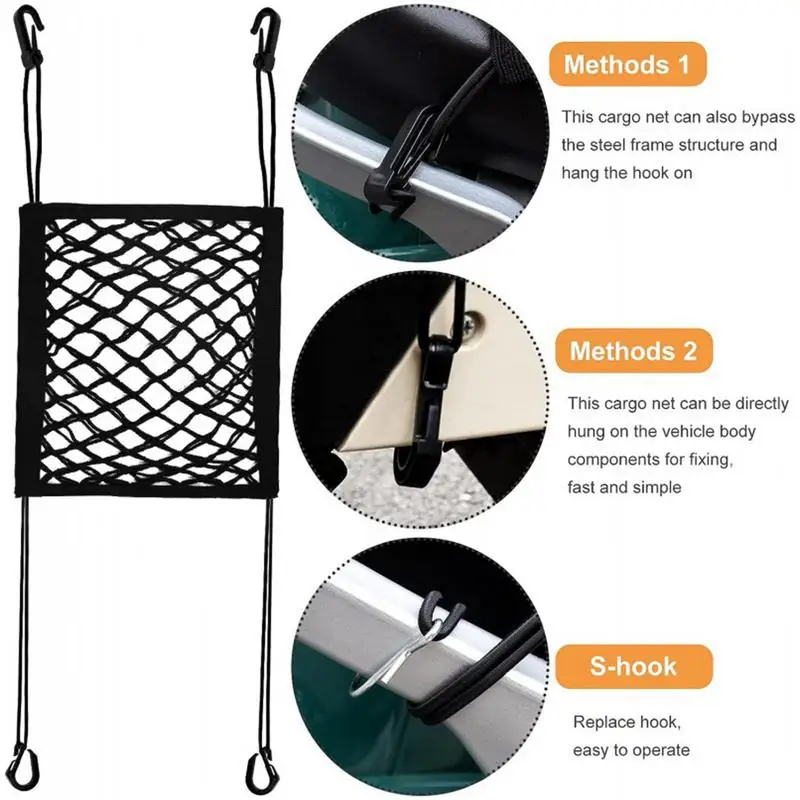 Грузовая сетка для багажа мотоцикла двухслойная утолщенная многофункциональная