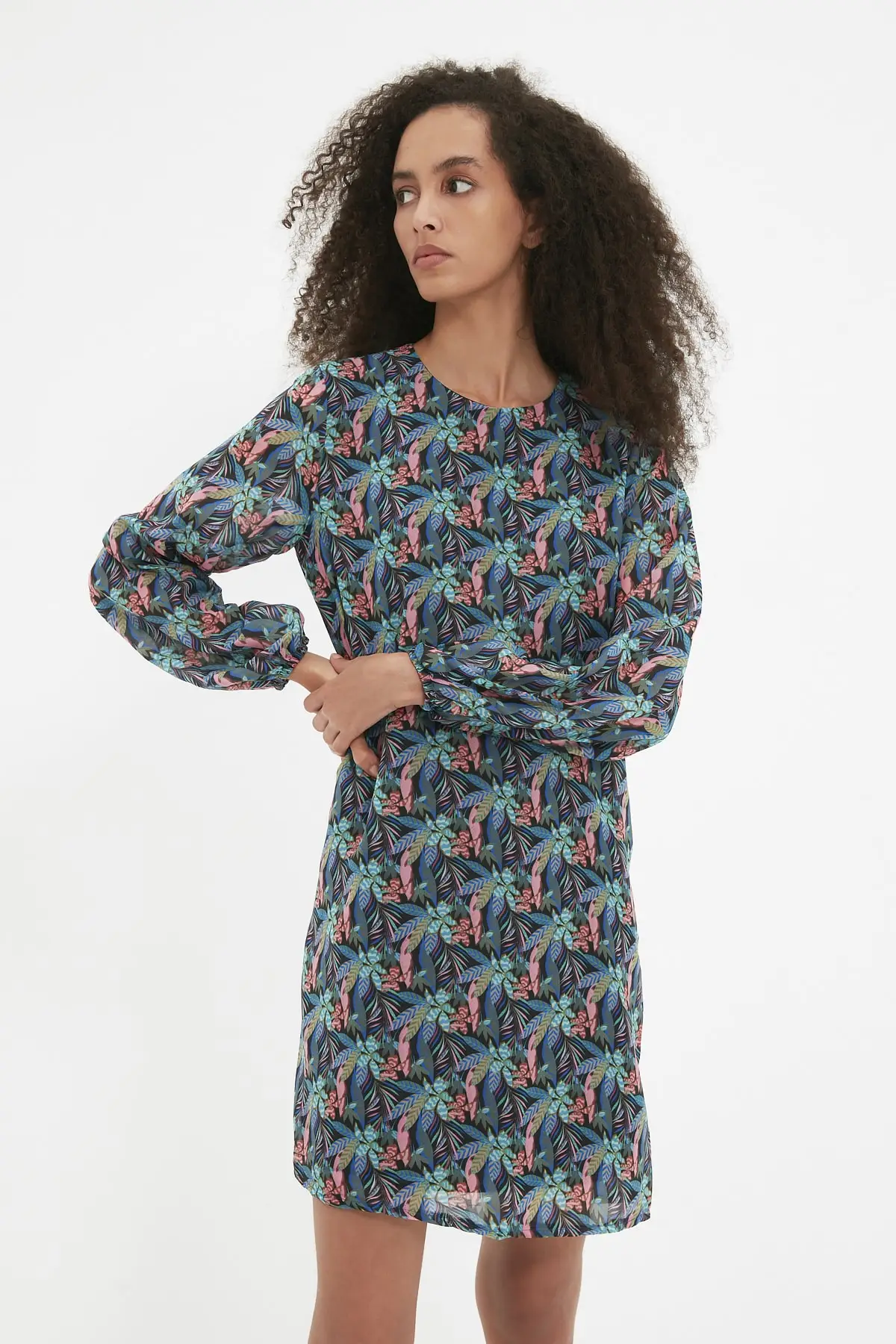 

Trendyol Patterned Dress TWOAW22EL2110