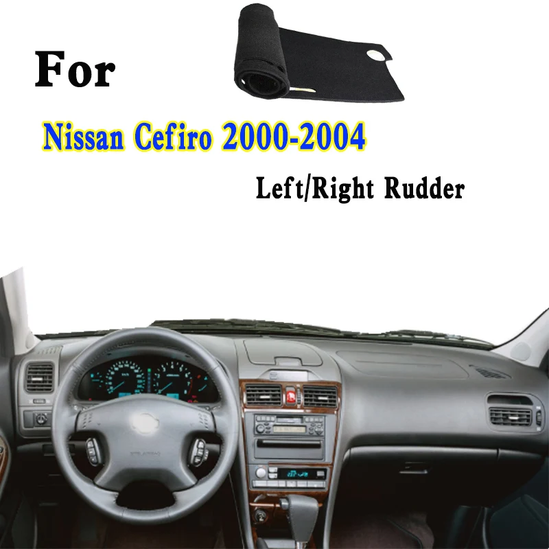 

For 2000-04 Nissan Maxima QX Cefiro III A33 J31 Car-Styling Dashboard Cover Dash Mat Dashmat Insulation Protective Pad Ornaments