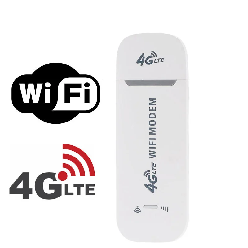 

LTE USB Dongle Wireless Mobile Broadband Wi-fi Hotspot 150Mbps Modem 3G Stick 4G Sim Card Router Home Office WiFi Adapter UF902