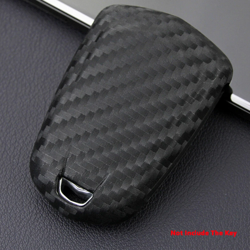 Чехол для Cadillac ATS CTS CT6 XTS XT4 силиконовый чехол из углеродного волокна