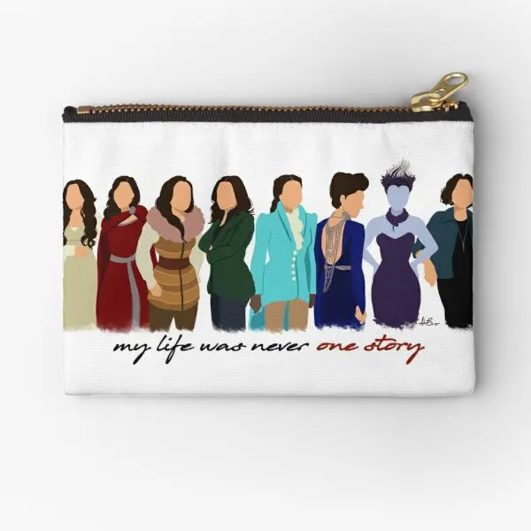 

Regina Mills Hero Villain Zipper Pouches Small Coin Men Key Pure Storage Bag Women Pocket Money Socks Panties Cosmetic