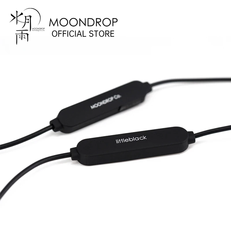 

Moondrop Littleblack Earphones Bluetooth Cable For Bluetooth Headphone Support Aptx Solis/S8/KXXS/Starfield/KPE Earbuds