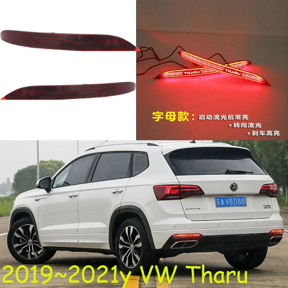 Динамический задний фонарь на бампере автомобиля для задних фонарей Tharu 2019 ~ 2021y