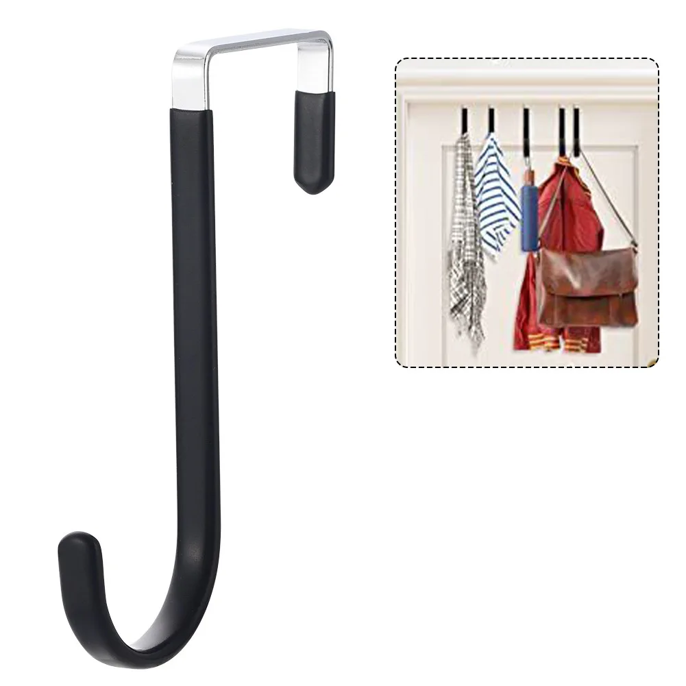 

Durable Hooks Accessories 4 Pack Anti Slip Dipped Glue For Hanging Towel Hanger Metal No Punching Over The Door