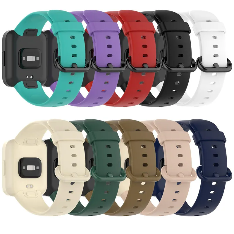 

Watch Strap For Xiaomi Redmi Band Watch 2 Lite Global Version Breathable Silicone Replacement Bracelet for Redmi Watch2 Strap