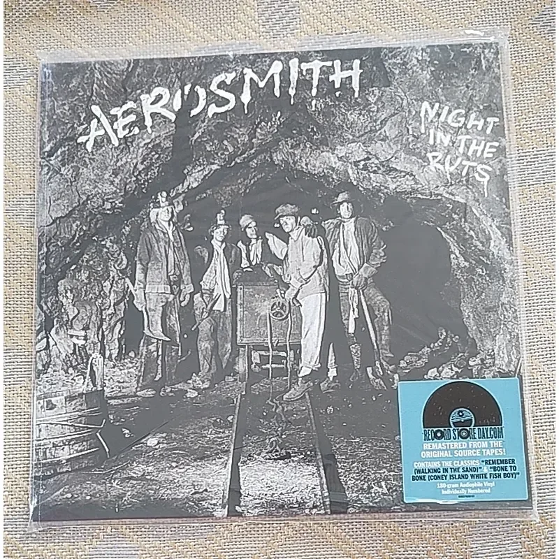 Фото Гарантия подлинности: виниловая пластинка Aerosmith Night In The Ruts (хард-рок) для фанатов Aerosmith. №1