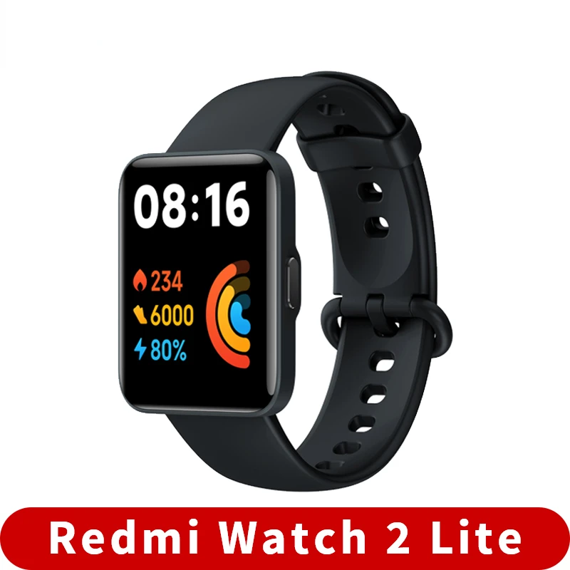 

Global Version Xiaomi Redmi Watch 2 lite Smart Watch Bluetooth 5.0 Mi Band HD GPS Smartwatch Blood Oxygen Sport Bracelet