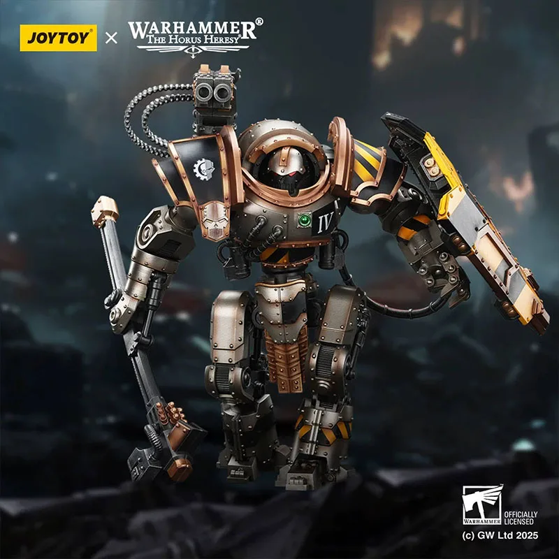 Фото В наличии: Фигурка Joytoy Warhammer 30k 1/18 Iron Warriors Iron Circle Domitar-Ferrum Class Battle-Automata, модель, игрушка, подарок №2