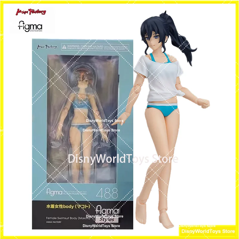 100% Оригинальный Figma 488 стилей купальник женское тело Makoto в наличии Аниме