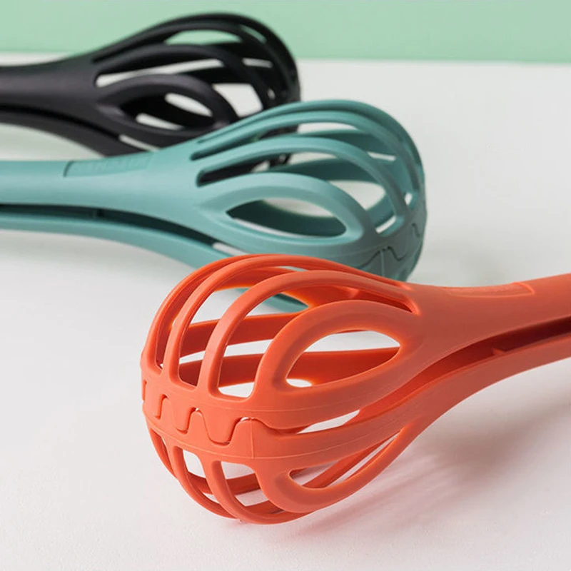 multifunction 3in1 manual egg beater meal clip kitchen tongs bake tools salad stir stick spaghetti spoon kitchen gadget free global shipping