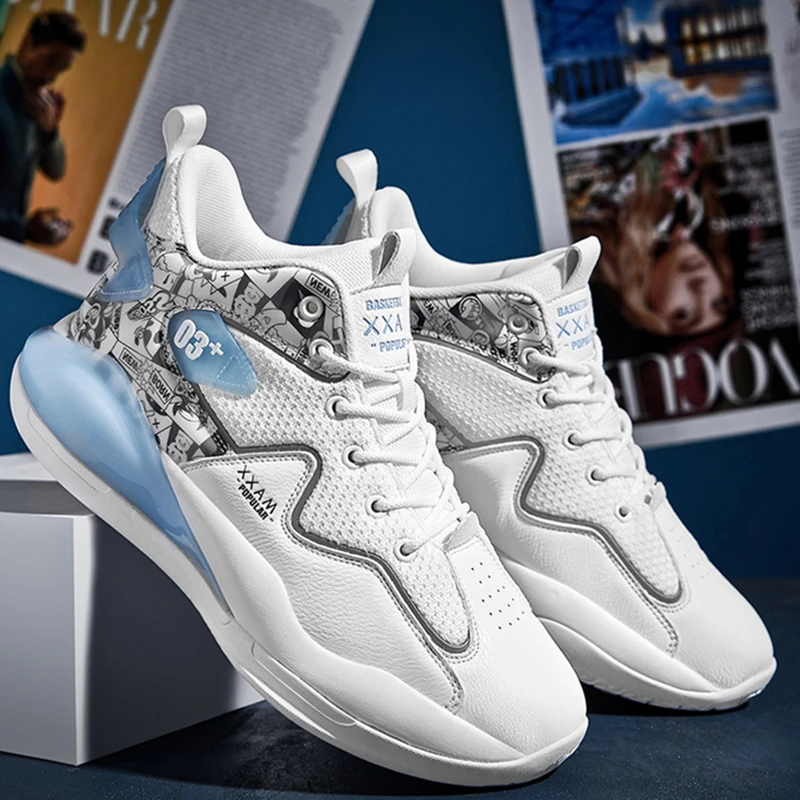 Casual Male Sneakers Breathable Light-absorbing 3D Flying Symphony Non-slip Outdoor Sports Tenis Athletic Training Running Shoes