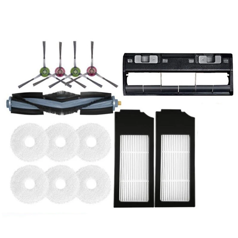 

Replacement Main Side Brush Hepa Filter Mop Rag For Ecovacs Deebot X1 TURBO / OMNI Robot Vacuum Cleaner Spare Parts