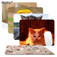 maiya hot sales cute cat animal gamer play mats mousepad top selling wholesale gaming pad mouse
