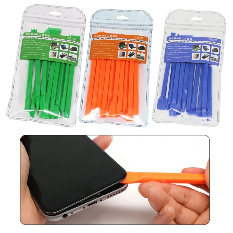 10x двойной портативный пластиковый отпугиватель для головки лома с нескользящей