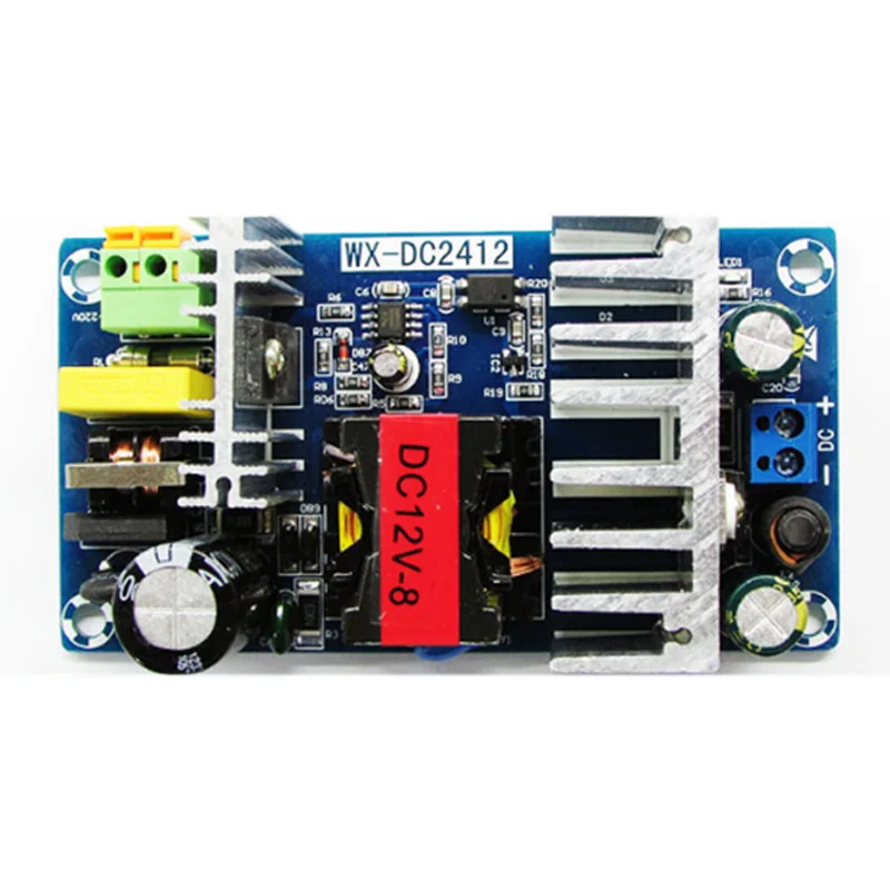 WX-DC2412 AC 110V 220V to DC 12V 8A 100W Switch источник питания