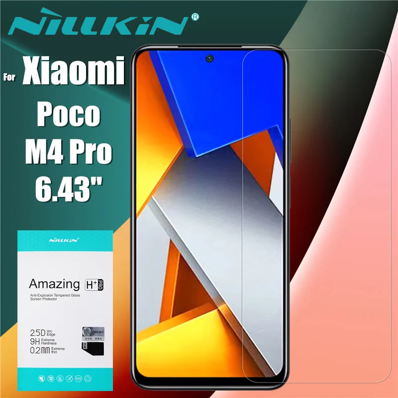 

Защитное стекло Nillkin H + PRO 2.5D для Xiaomi Poco M4 Pro