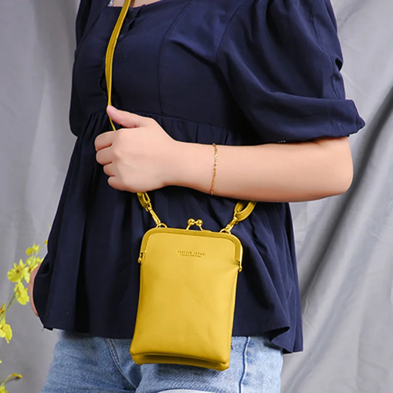

HOT Fashion Small Crossbody Bags Women Mini Matte Leather Shoulder Messenger Bag Clutch Ladies Phone Bag Purse Handbag